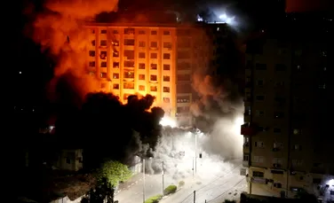 Armata israeliană a atacat o unitate de informaţii a grupării Hamas şi casele unor lideri islamişti