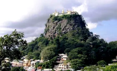 Incredibila manastire Taung Kalat (FOTO)